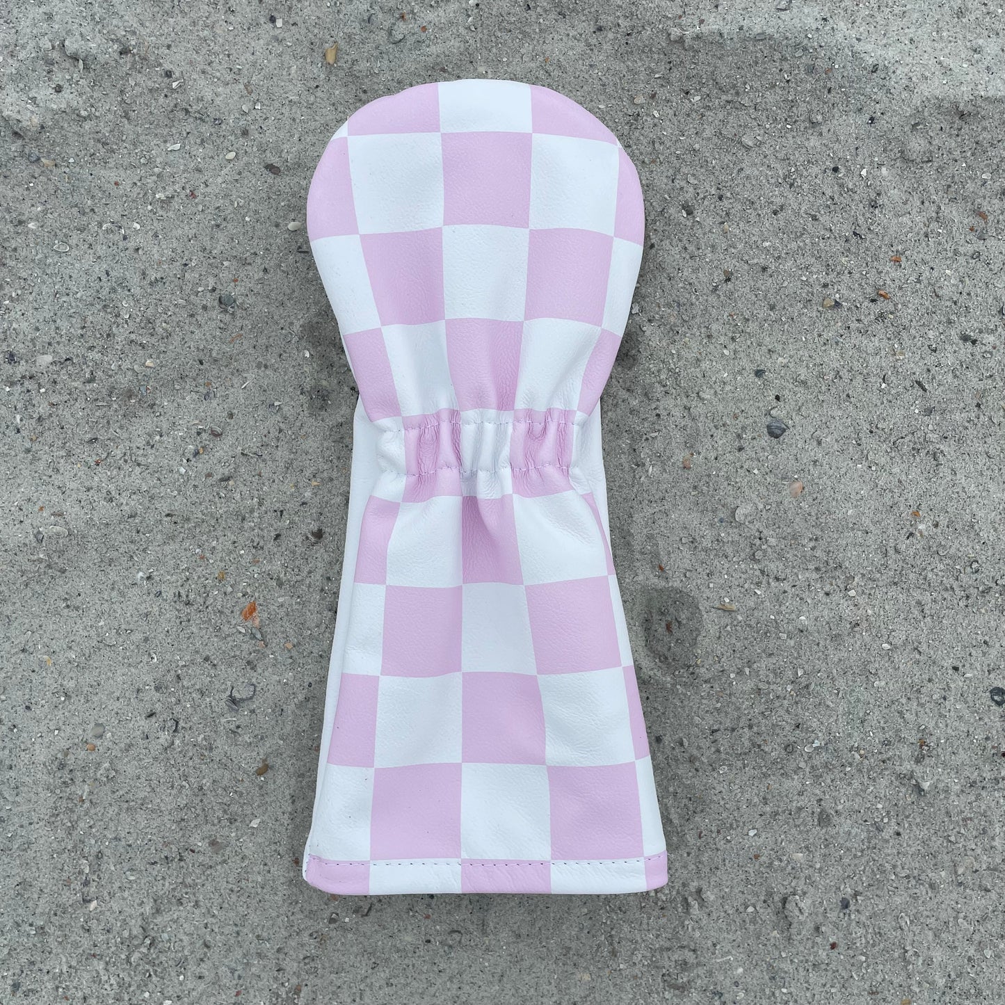 Pink Classic Checkered Driver Headcover