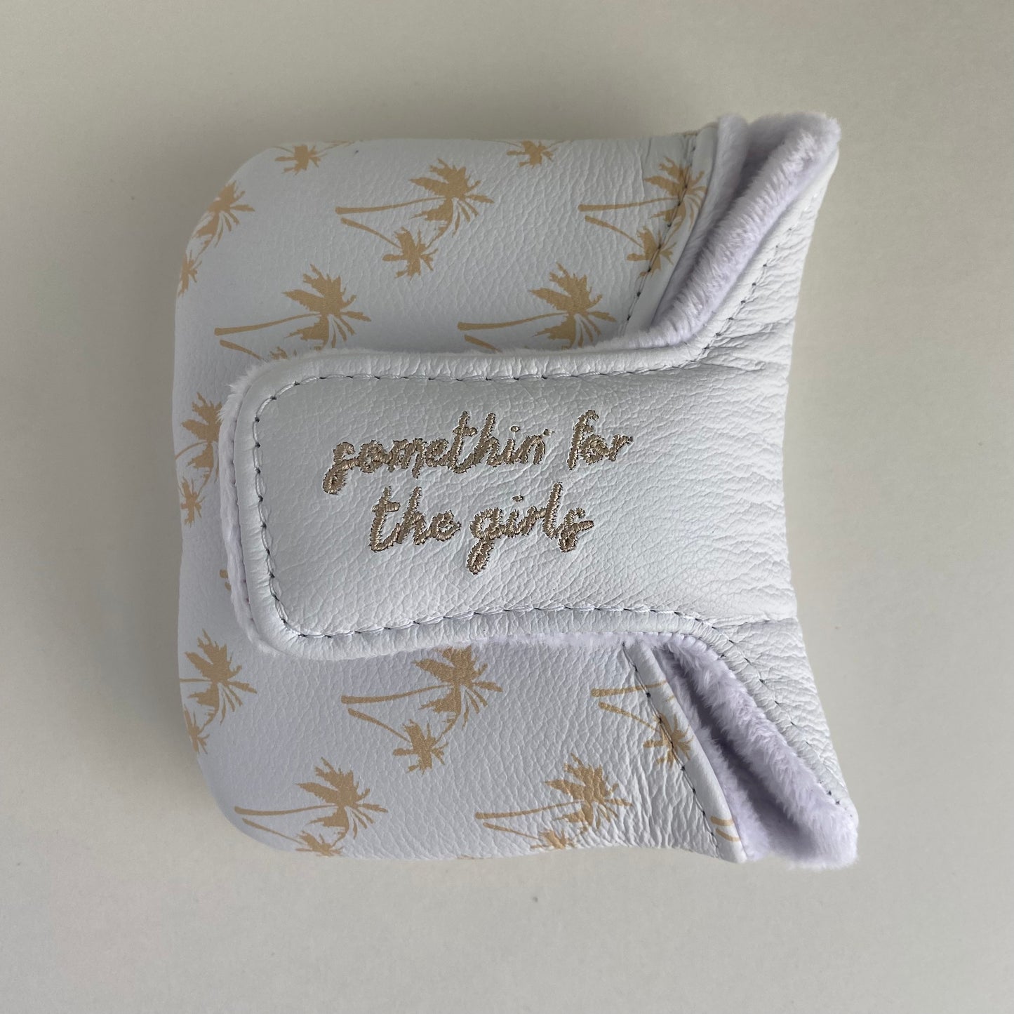 Hazy Palms Mallet Putter Cover