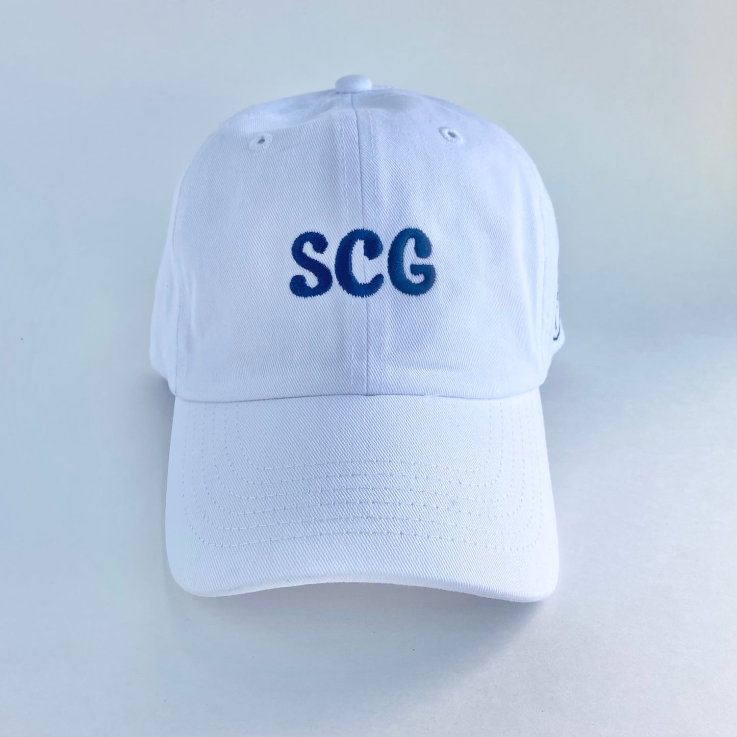 White Coastal Palms SCG Hat