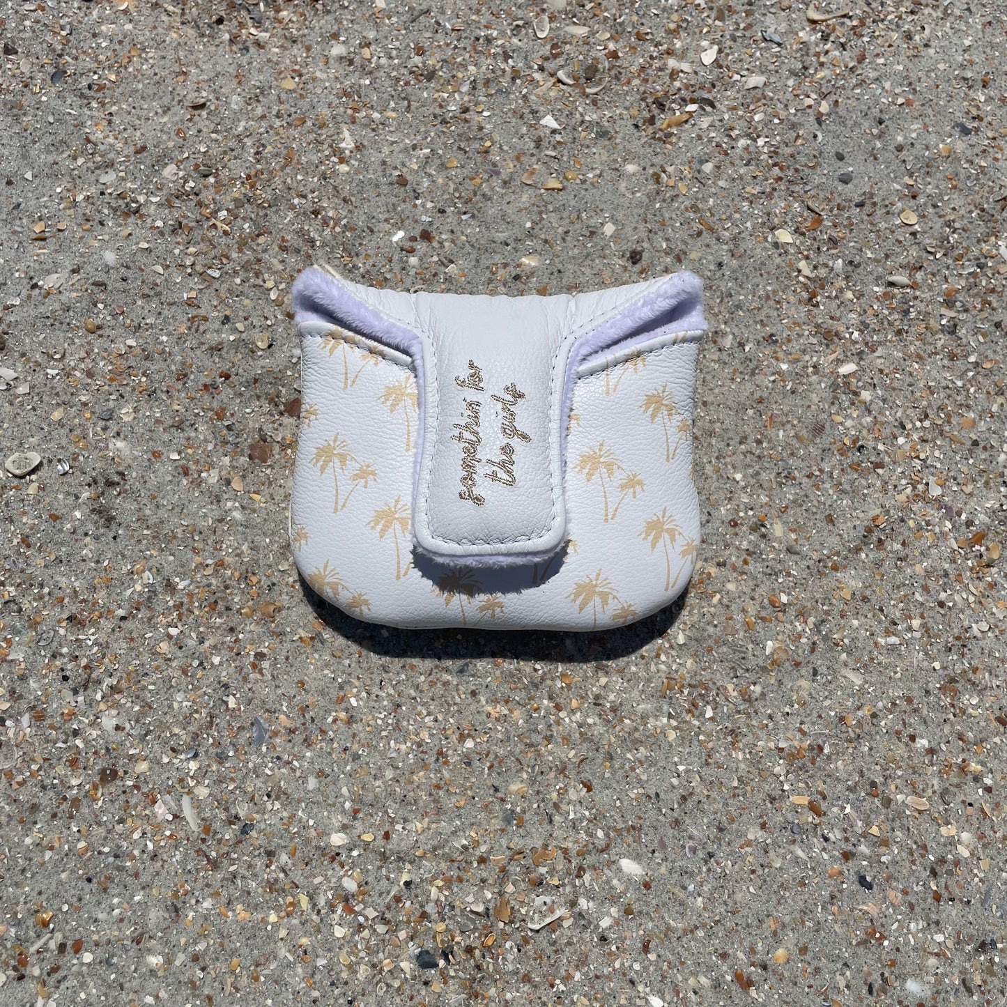 Hazy Palms Mallet Putter Cover