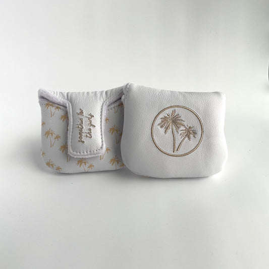 Hazy Palms Mallet Putter Cover