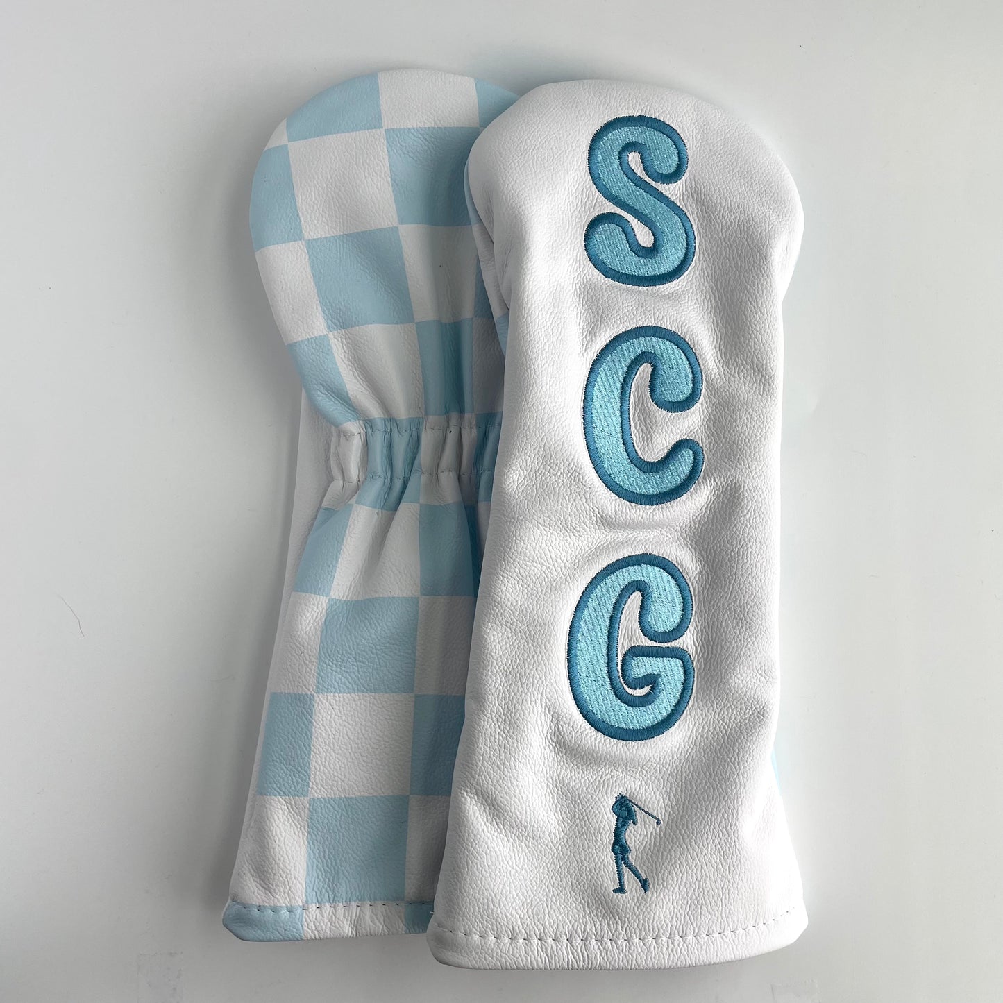 Atlantic Blue Checkered Driver Headcover